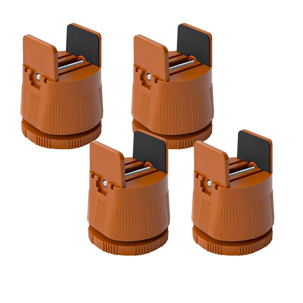 Bed Risers Adjustable Furniture Risers,Brown-image-OPC-PGZWPPY-NEW