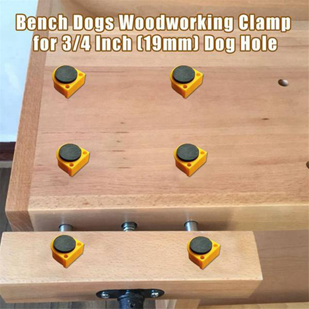 Photos - Vise Non Marring Bench Dogs with Grommet Bench Brake Inserts for 19mm