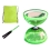 Diabolo Yoyo Παιχνίδι για Ηλικιωμένους Παιδιά, Σετ Γυμναστικής με Ζογκλέρ (Πράσινο) 1
