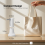 Water Dispenser, Detachable Automatic Drinking Water Pump White 3