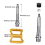 Road Bike Ultralight Flat Pedal Titanium 3