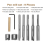 Pen Mill Set,Barrel Trimmer System For Pen Kits 3
