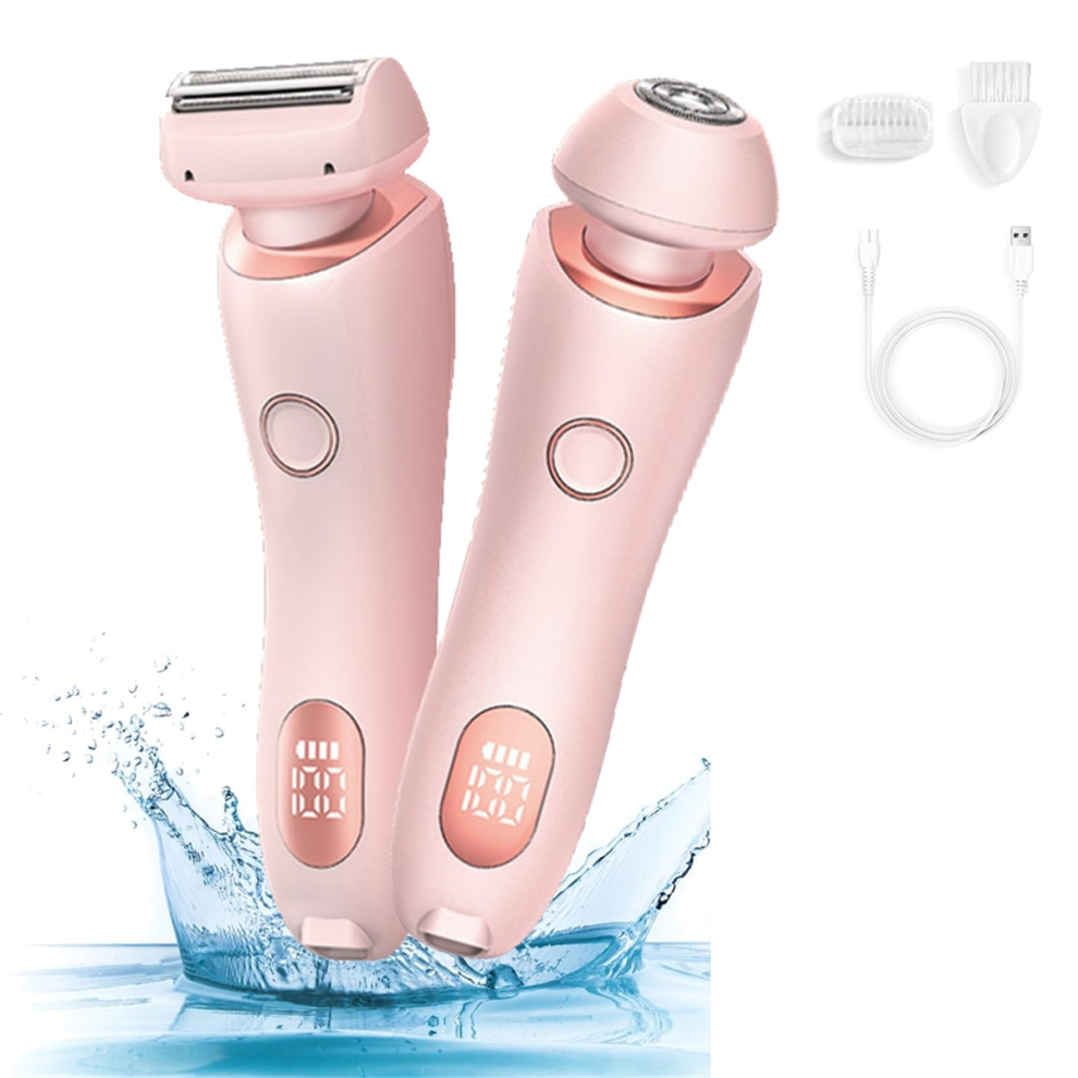 Epilator Painless Hair Removal Home 2 in 1 Electric Shaver Razors,A