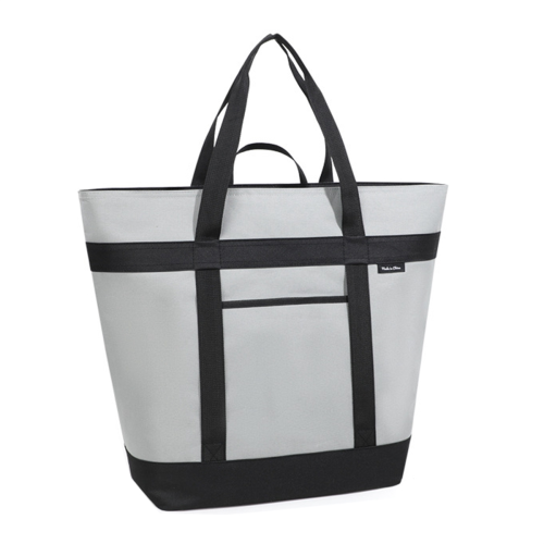 Borsa termica, riutilizzabile, morbida, da 40 litri, grigia 1