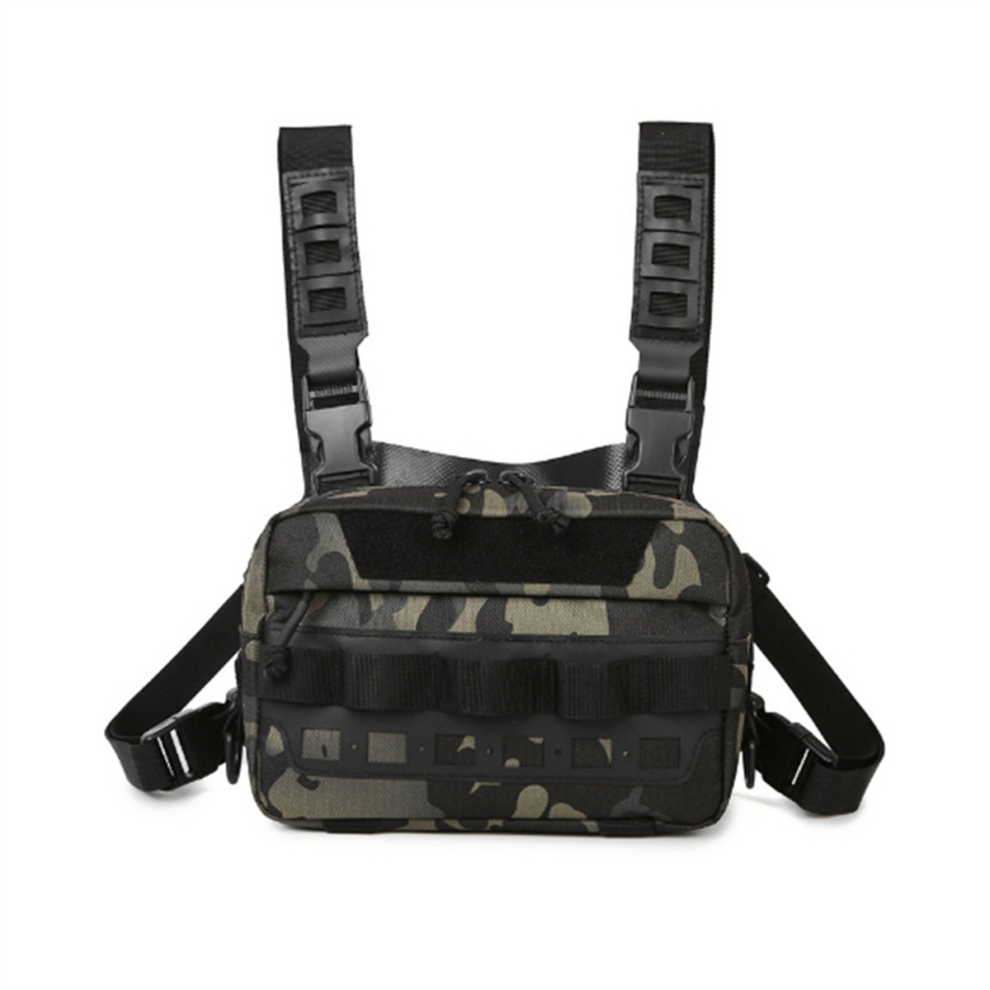 Fishing Tackle Bag Chest Sling Pack Backpack with Fishing Lures-image-OPC-PGZWR76-NEW