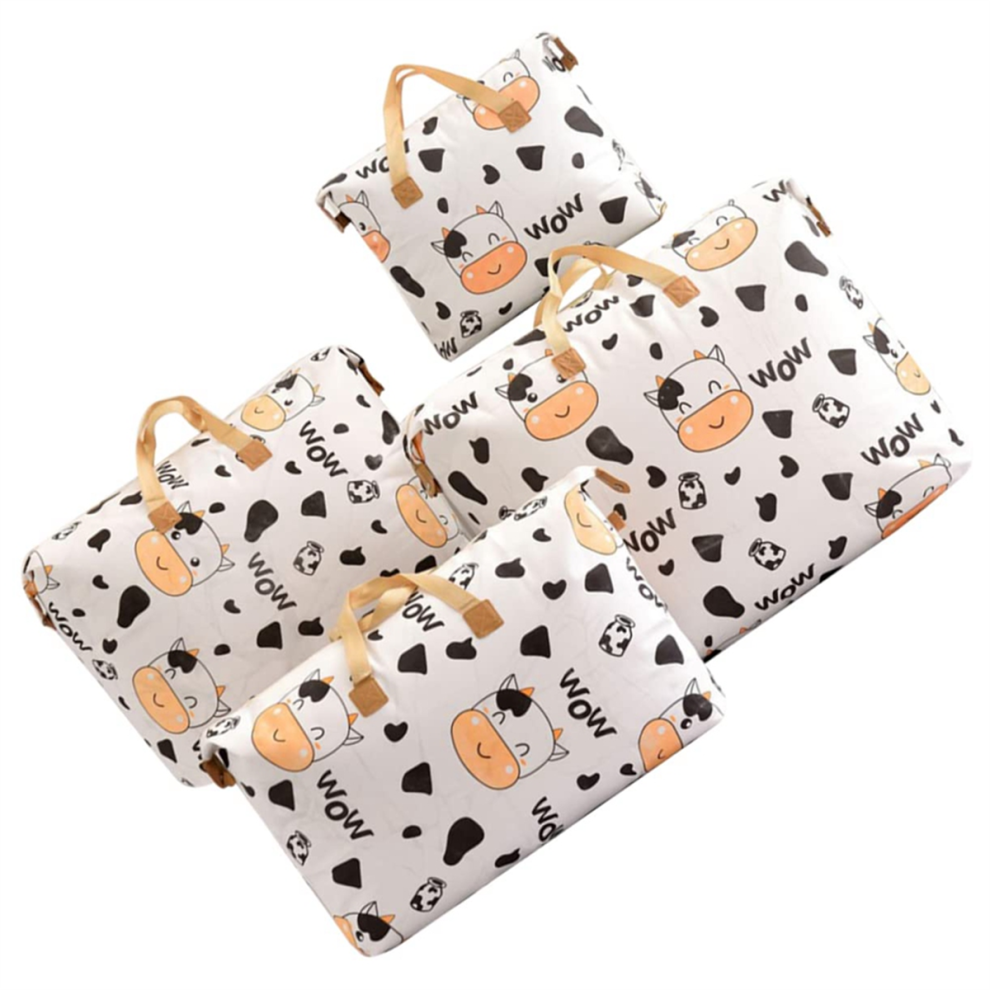 Neznačkové 4Pcs Large Capacity Storage Bag With Handle Clothes Storage Bag