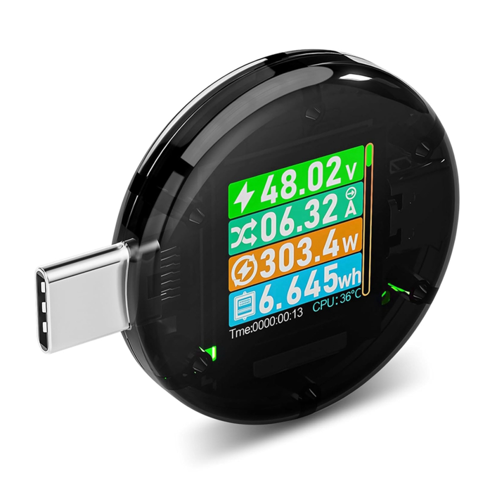 Usb C Power Meter Tester, Usb Multimeter 4852522469294