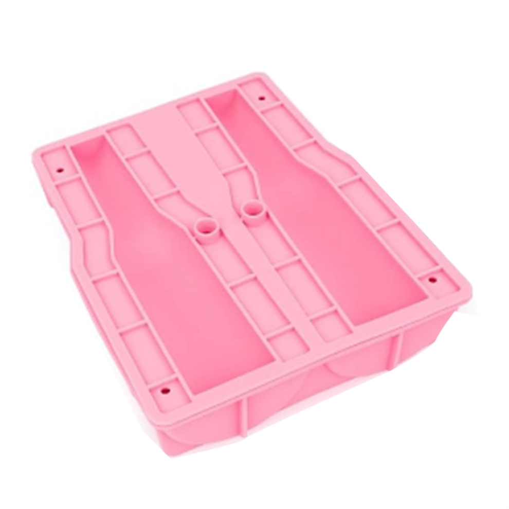 Molde Para Hielo Para Vaso De 40 Oz Con Tapa Para Enfriar CóCteles, Color Rosa-image