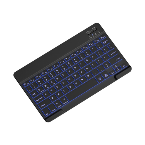 Teclado retroiluminado de 10 polegadas Bluetooth portátil Mini teclado silencioso B