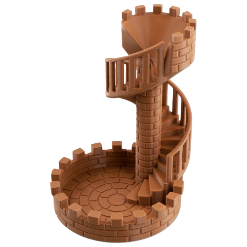 Dice Tower Bricks Castle Dice Tower Dice Rolling Tray Tower - Perfect 2