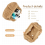 Γυναικείο πορτοφόλι με ψάθα για Cloud Dumpling Pouch, καλοκαιρινή τσάντα παραλίας 2
