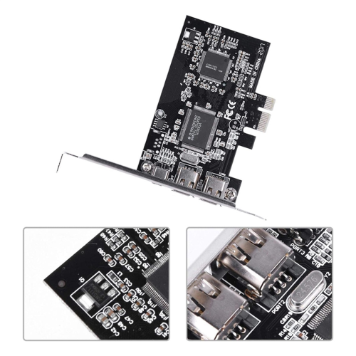 Κάρτα PCI-E Express, καλώδιο κάρτας ελεγκτή IEEE 1394b 1394a 2