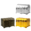 Gold-sprayed Hunt Pirate Hidden Box Plastic Decorative 3