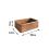 Hand-woven wicker basket Fruit, tea and bread basket for cosmetics 5