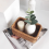 Hand-woven wicker basket Fruit, tea and bread basket for cosmetics 4