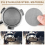 54mm Espresso Dosing Funnel Puck Screen Kit with 2 Filter 5