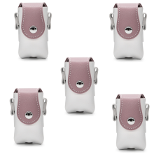 Borsa da golf rosa + bianca, borsa protettiva portatile per minigolf