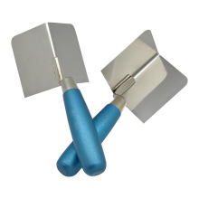 Juego de 2 herramientas para esquinas: cuchillo para esquinas interiores y cuchillo para esquinas exteriores