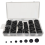 200Pcs 7Sizes Rubber Grommet Assortment Kit 1