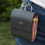 Golf Ball Bag Rangefinder Instrument Shockproof PU Leather Case Brown 4