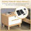 Biometric Fingerprint Lock Keyless Cabinet Lock Smart Drawer Locks 5