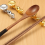 Βάση για Chopsticks από κράμα αλουμινίου, ρετρό δράκος, ασημί 4 τεμάχια 6