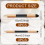 6 stuks Artist Blending Sponge Pen 2