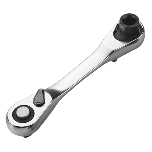 Double Ended Quick Socket Ratchet Wrench Rod Screwdriver Bit Tool 2