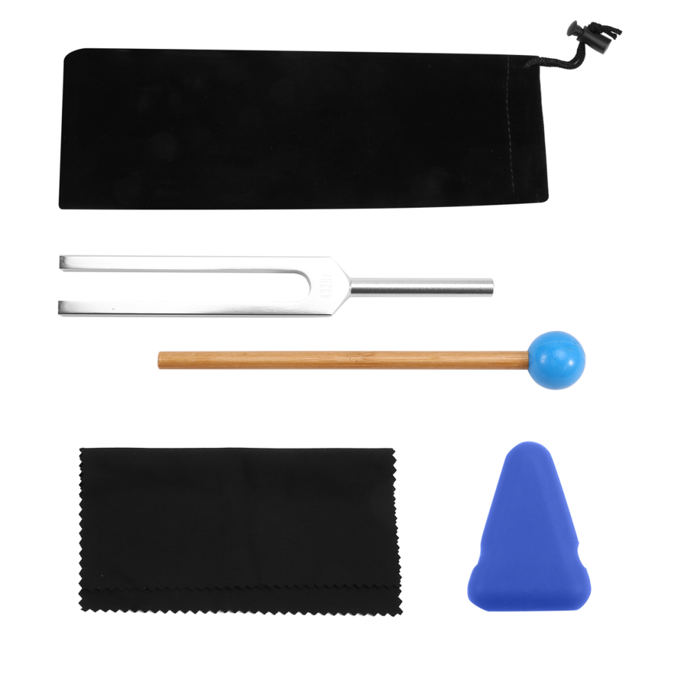 NeznaäKovã© Silver 432Hz Tuning Fork, Aluminum Alloy Tuning Fork