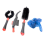 Bicycle Brush Bicycle Flywheel Cleaning Tool Set Cleaning Set Red 1