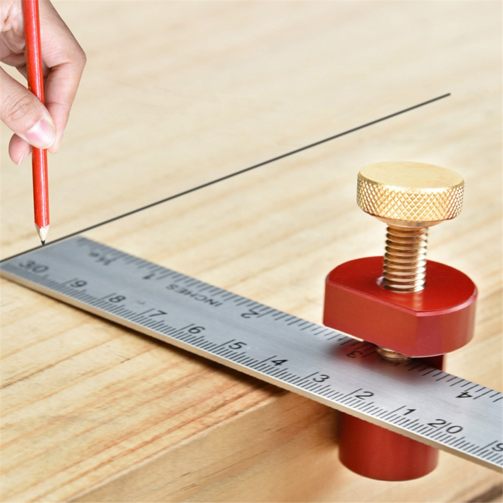 Card Tenon Angle Ruler Auxiliary Clamp Right Angled Ruler A 4852522403700