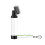 Kit de limpeza com escova e toalha de microfibra para tacos de golfe, branco 2