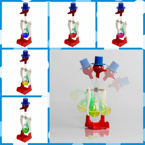 Drinking Bird with Fluid Motion Kids Educational Toys,A 1