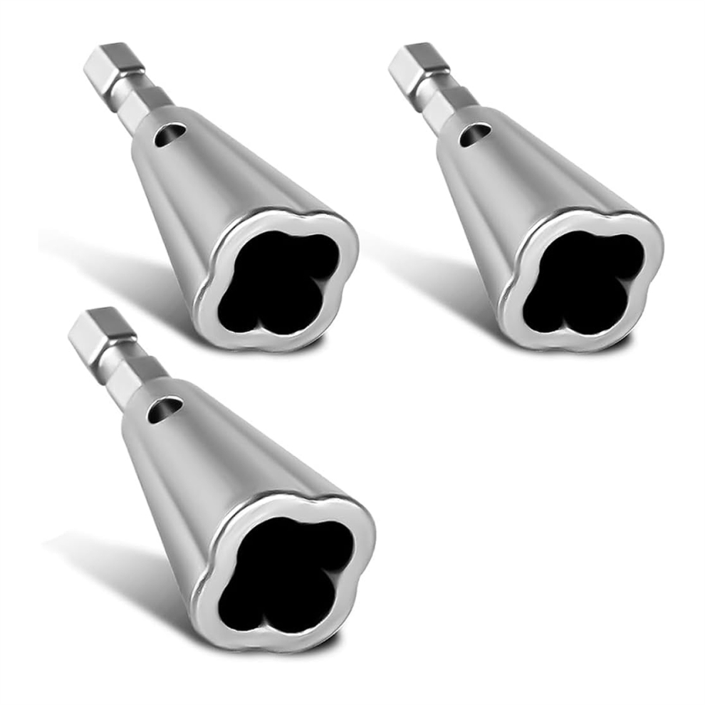 3Pcs Stainless Steel Hex Shank Cable Wire Twisting 4852522407418