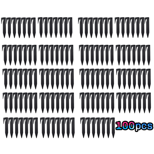 Lot de 100 piquets de fixation pour tondeuse à gazon 1