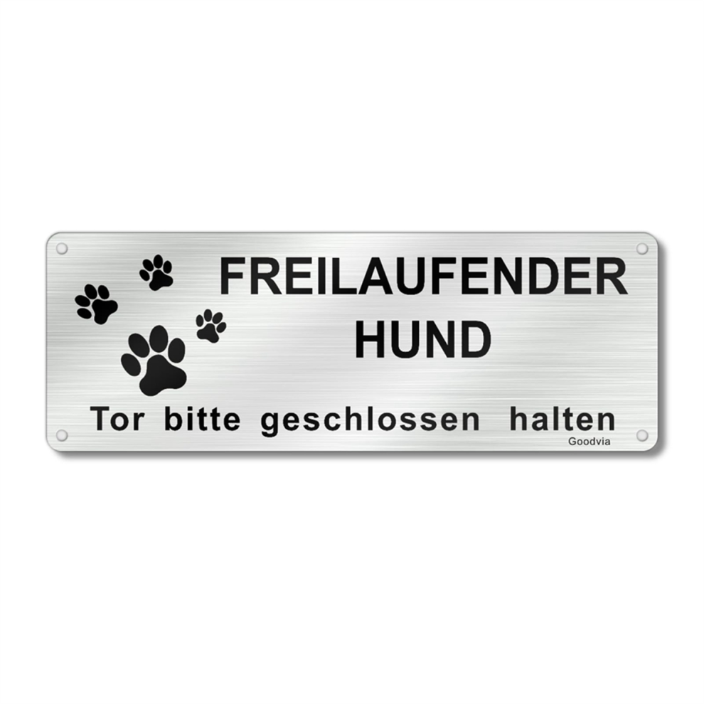 Hier Wache ich Hund Vorsicht Freilaufender Hund Sign-image-OPC-PGZWYTV-NEW