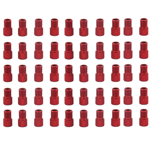 Aluminiumlegering Fietsventieladapter, Fietsaccessoires Rood