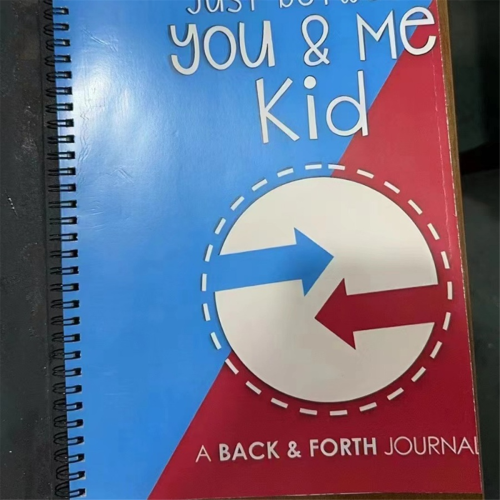 Grown-Up & Kid Communication diary Red Blue 2