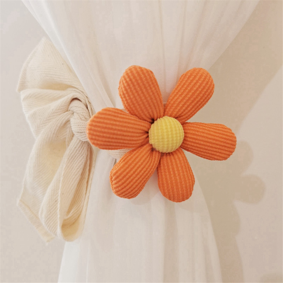 Rideau de fenêtre en forme de fleur, bande suspendue pour chambre d'enfant