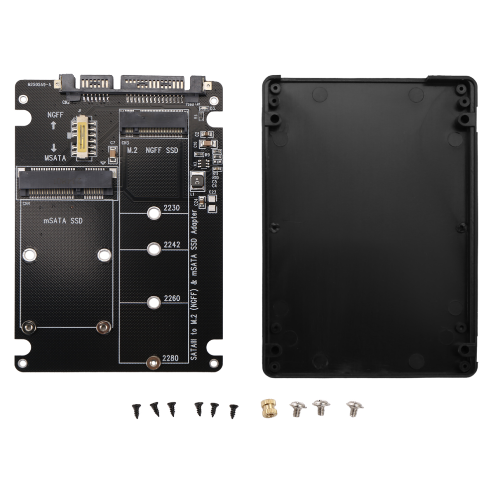 Ngff To Sata Serial Adapter Msata To Sata3.0 Dual Purpose 2-In-1 Sub 4852522415062