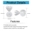 8PCS Earring Backs for -Ears,Silver 5
