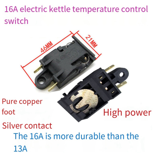 Electric Kettle Steam Pressure Jump Switch 16A Kettle Power Switch 1