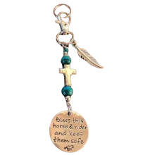 Saddle and bridle charm clip, saddle and bridle charm clip, A