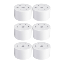 Vaso de plástico para cemitério, suporte para flores de cemitério