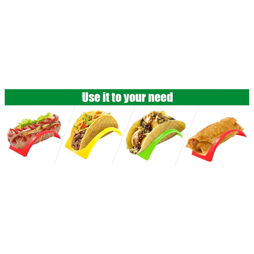Taco Trays Plastic Burrito Trays Serving Trays Supplies Yellow