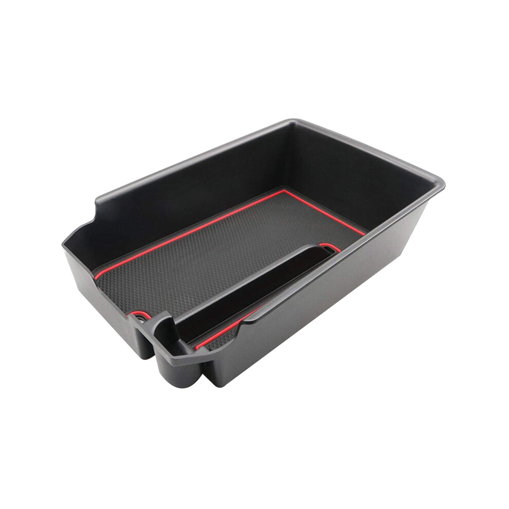 For X3 G01 X4 G02 18-21 Armrest Storage Box Tray With Rubber Mat 4853226322366