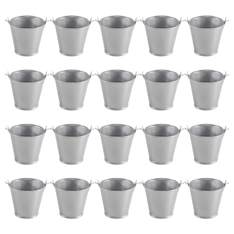 20Pcs Mini Metal Bucket Portable Flower Pot Vases Lovely-image-OPC-PGZX5PS-NEW