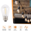 24 Pack 3V LED S14 Replacement Light Bulbs, Solar String Light Bulbs 4