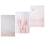 3Pcs Beige Grass Sunset Beach Palm Tree Canvas Painting 2