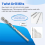 10 Pieces Diamond Drill Bits Set Twist Diamond Tip Drill Bit Heavy 6